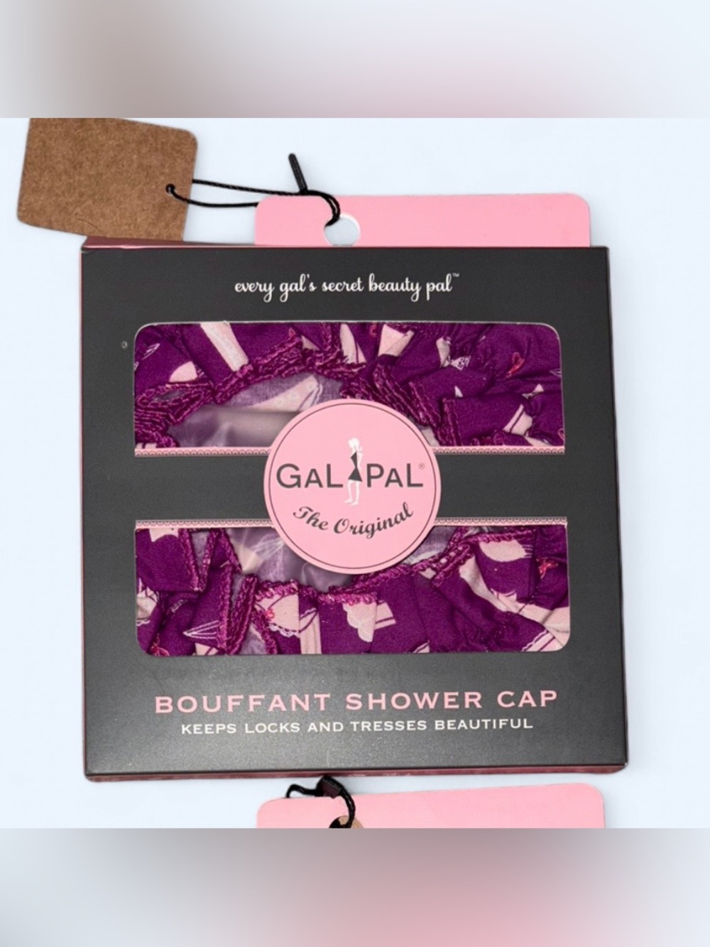 Gal Pal “The Original” Bouffant Shower Cap – NWT 💋🛁Boutique - Picture 2 of 5